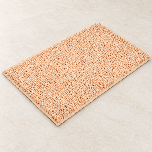 Camel chenille doorway mat, 50 × 80 cm
